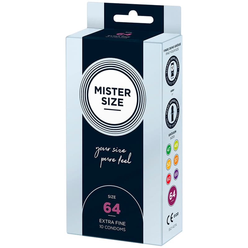 MISTER SIZE - CONDOMS SIZE XXL 64 MM (10 UNITS) 2