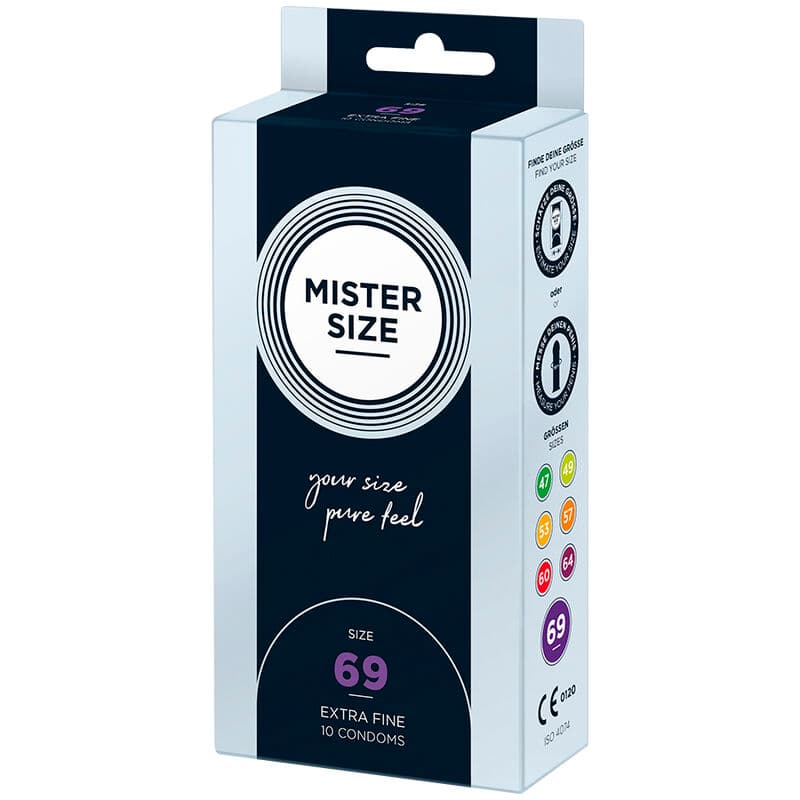 MISTER SIZE - CONDOMS SIZE XXXL 69 MM (10 UNITS) 2