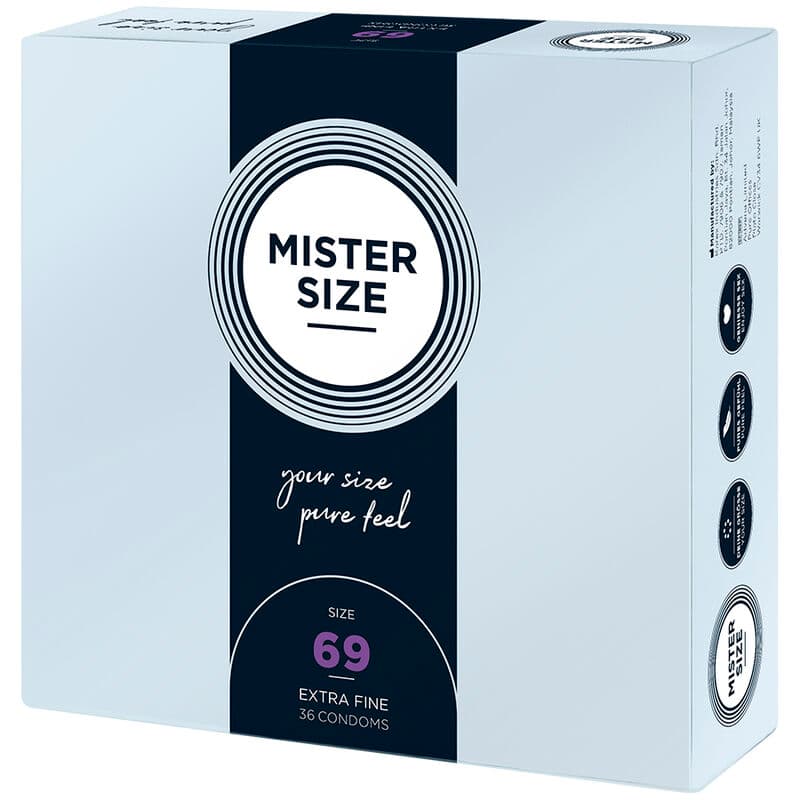 MISTER SIZE - CONDOMS SIZE XXXL 69 MM (36 UNITS) 2
