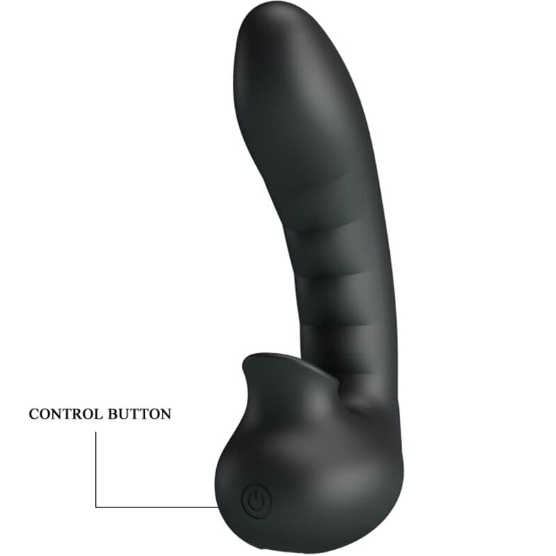 PRETTY LOVE - HOBGOBLIN VIBRATING FINGER CASE 12 VIBRATIONS + CLITORIS STIMULATOR BLACK 5
