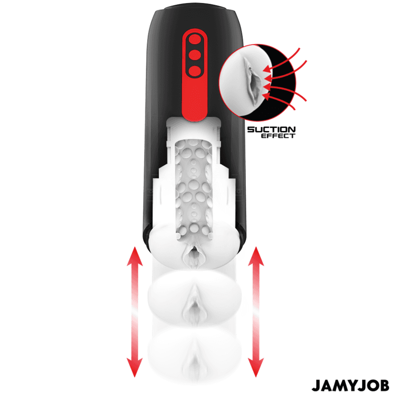 JAMYJOB - PHANTOM AUTOMATIC VAGINA MASTURBATOR 5 SUCTION AND THRUST MODES 3