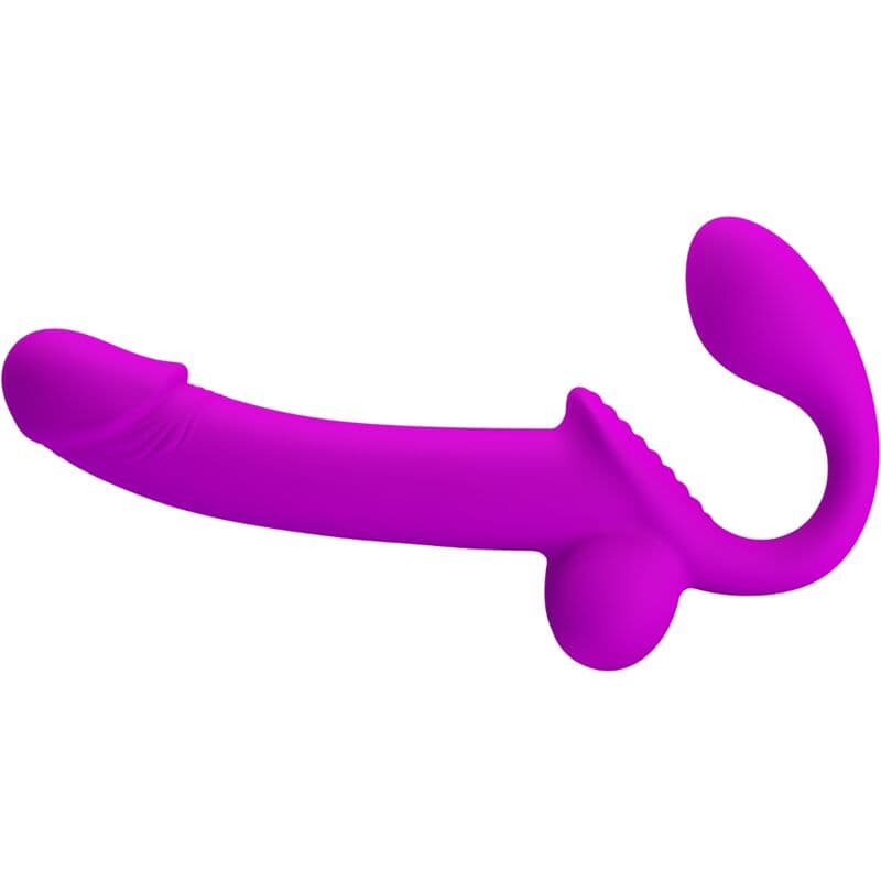 PRETTY LOVE - KELPIE DOUBLE STRAP-ON STIMULATOR PURPLE 2