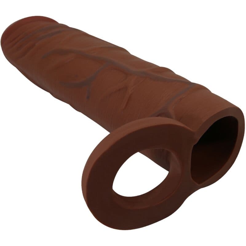 PRETTY LOVE - KAILE PENIS SLEEVE WITH 2.5 CM EXTENSION MULATTO 3