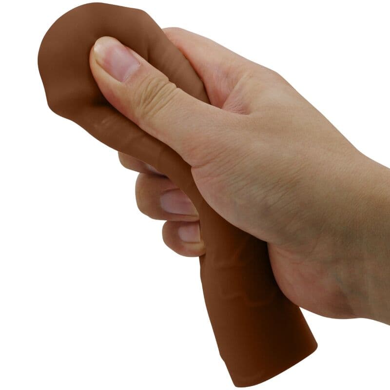 PRETTY LOVE - NILE PENIS SLEEVE WITH 2.5 CM EXTENSION MULATTO 4