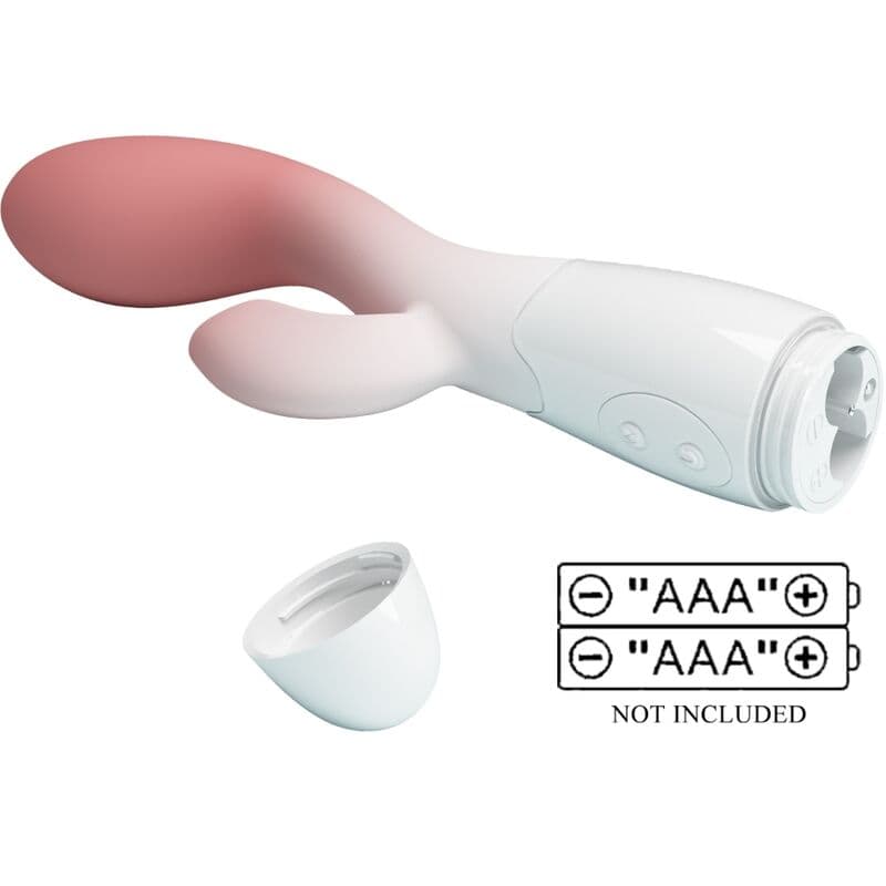 PRETTY LOVE - BRIGHTY G-SPOT VIBRATOR + CLITORIS STIMULATOR 30 VIBRATIONS PINK 5