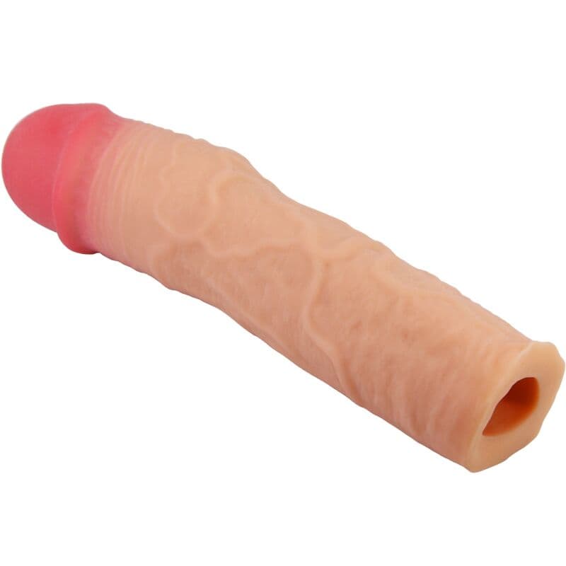 PRETTY LOVE - STEVENSON PENIS SLEEVE WITH 7.6 CM EXTENSION FLESH 3