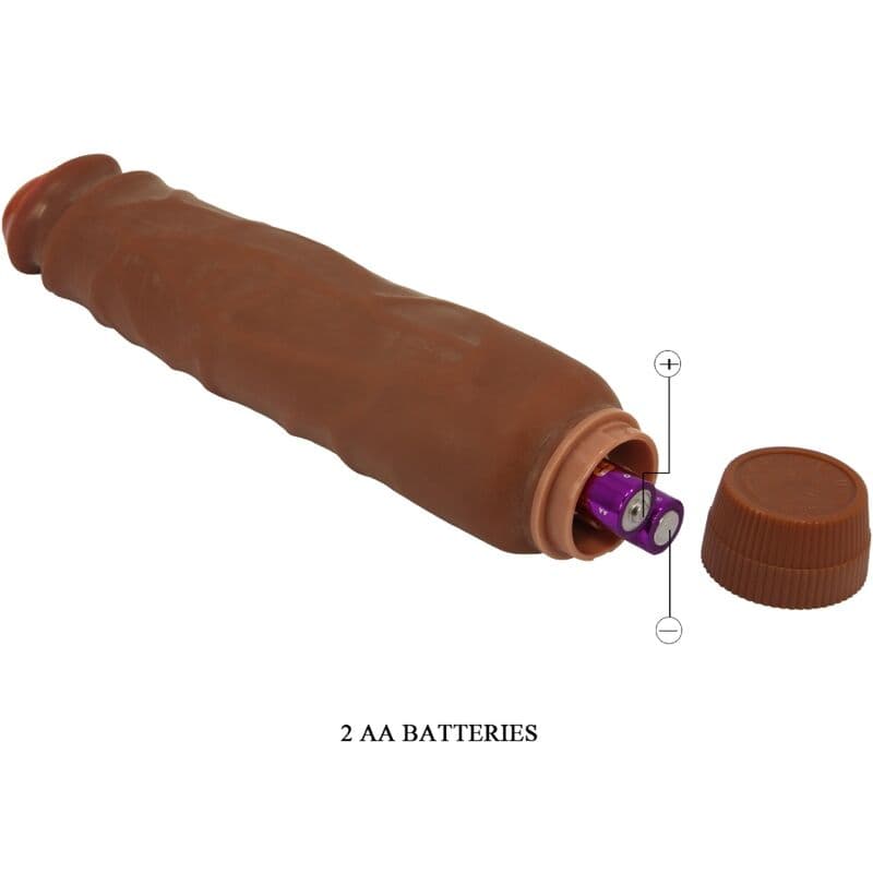 BAILE - JACK REALISTIC VIBRATOR 26 CM MULATTO 5