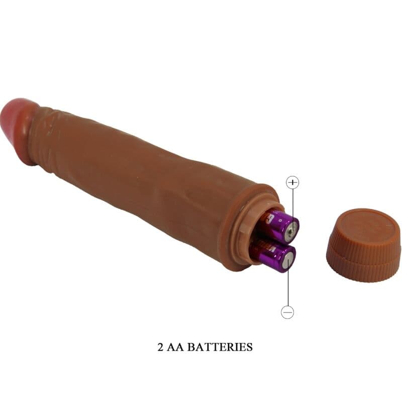 BAILE - DWARF REALISTIC VIBRATOR 21 CM MULATTO 3