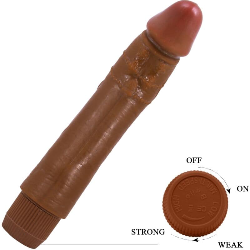 BAILE - DYBBUK REALISTIC VIBRATOR 24 CM MULATTO 5