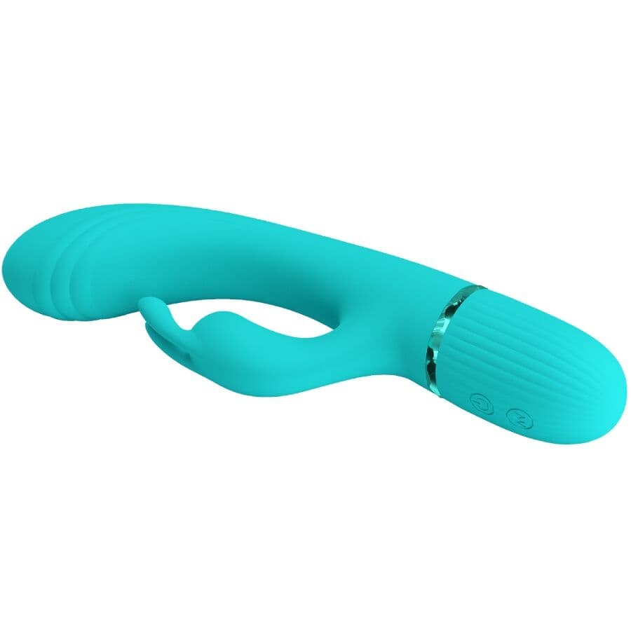PRETTY LOVE - SCOCCO VIBRATOR RABBIT TURQUOISE 5