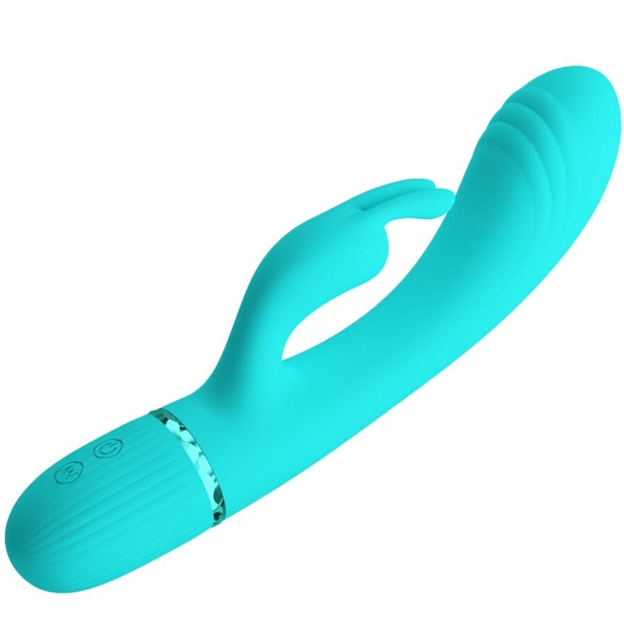 PRETTY LOVE - SCOCCO VIBRATOR RABBIT TURQUOISE 4