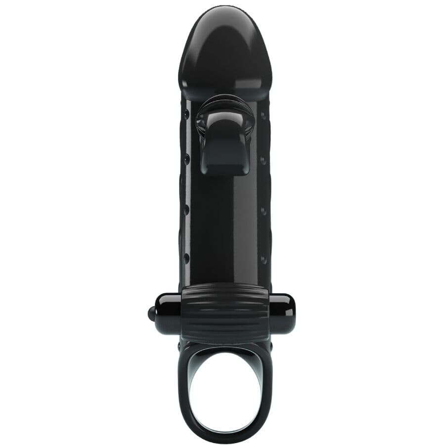 ROMANCE - VIBRATING PENIS SLEEVE BLACK 2