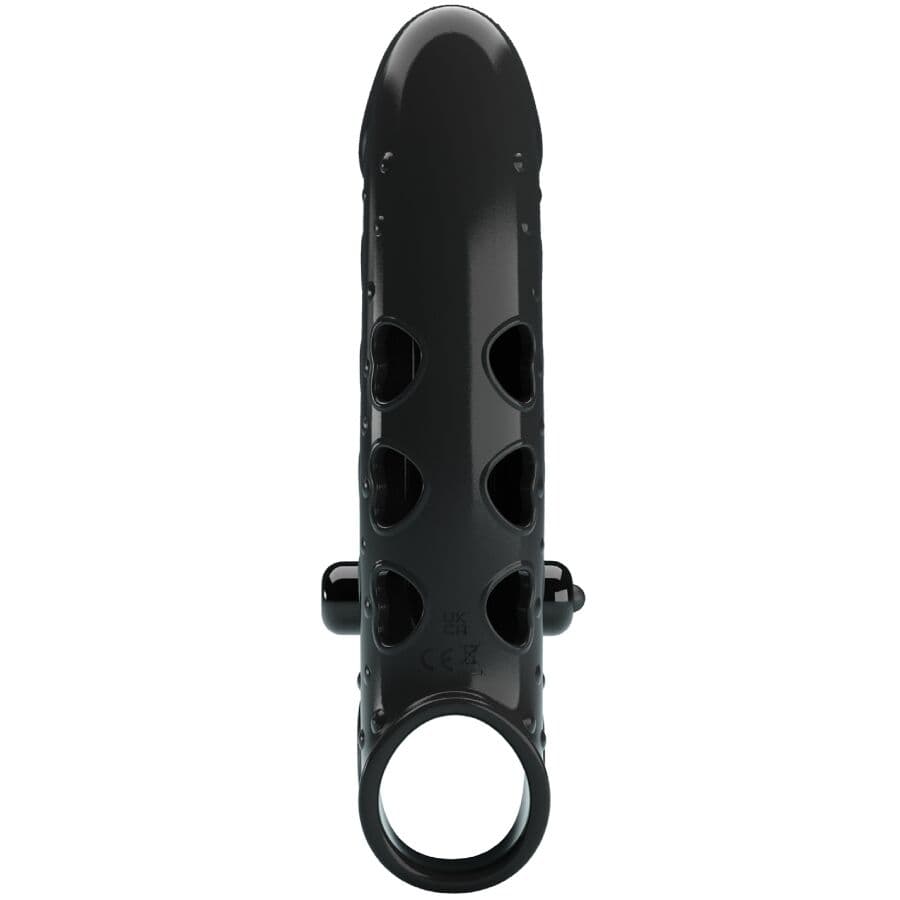 ROMANCE - VIBRATING PENIS SLEEVE BLACK 3