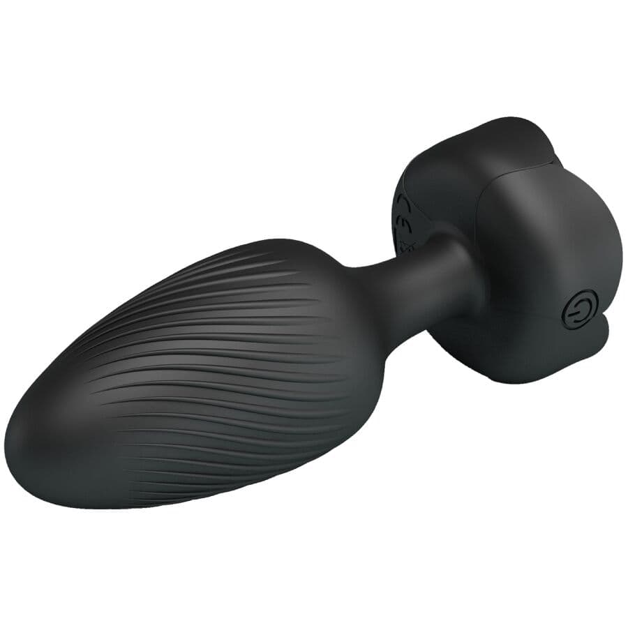 PRETTY LOVE - VARIAN ANAL PLUG WITH LED LIGHT BLACK 10.8 CM 5