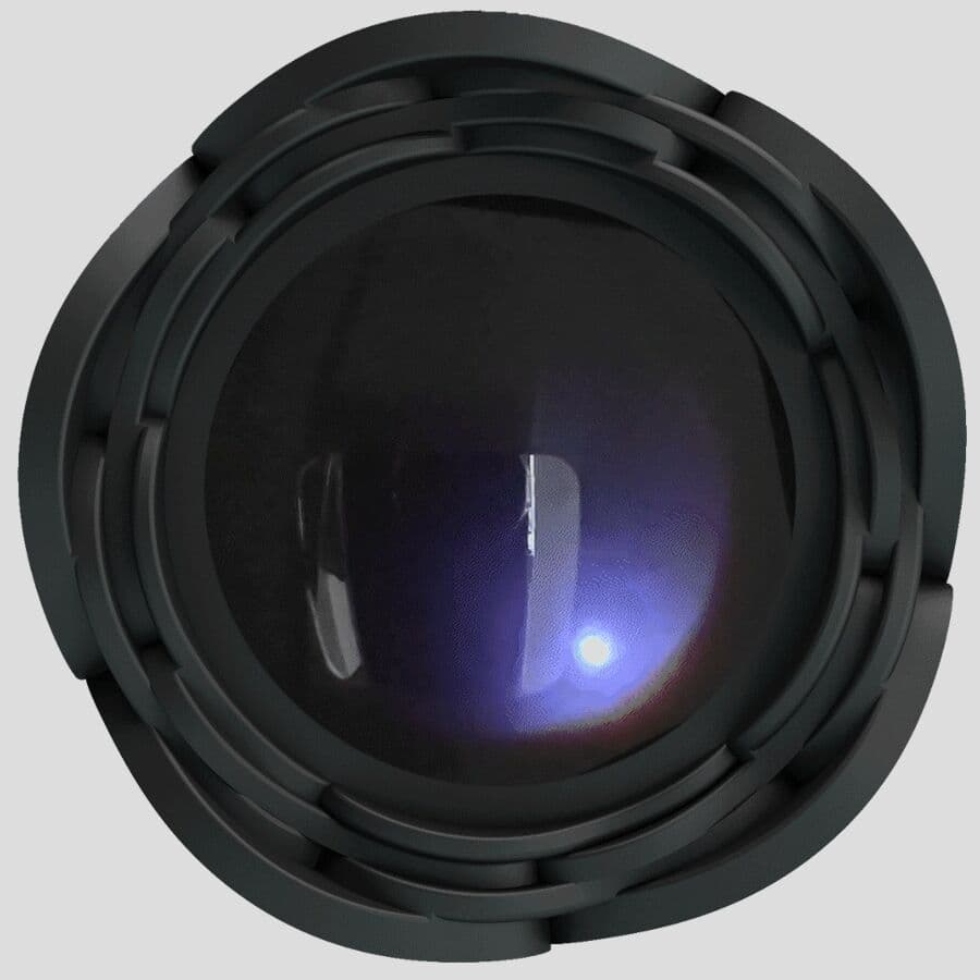 PRETTY LOVE - VARIAN ANAL PLUG WITH LED LIGHT BLACK 10.8 CM 3
