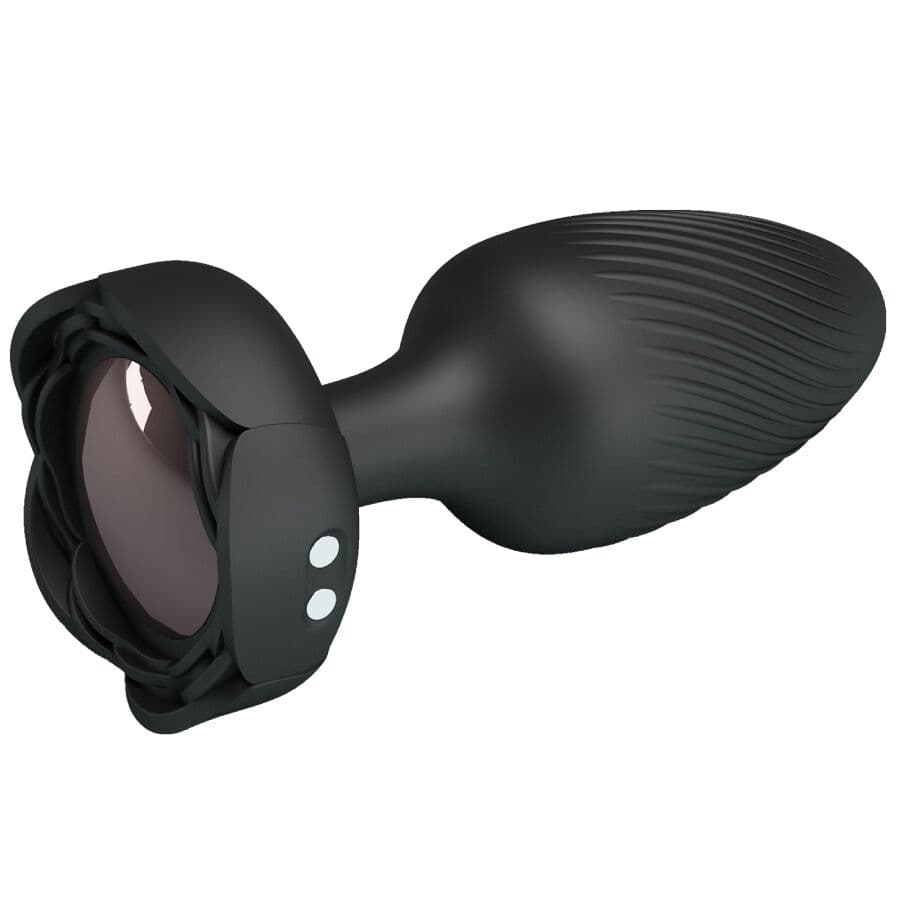 PRETTY LOVE - OSBORN ANAL PLUG WITH LED LIGHT BLACK 9.8 CM 2