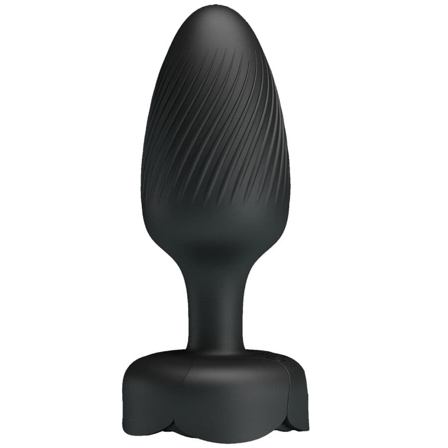 PRETTY LOVE - OSBORN ANAL PLUG WITH LED LIGHT BLACK 9.8 CM 4