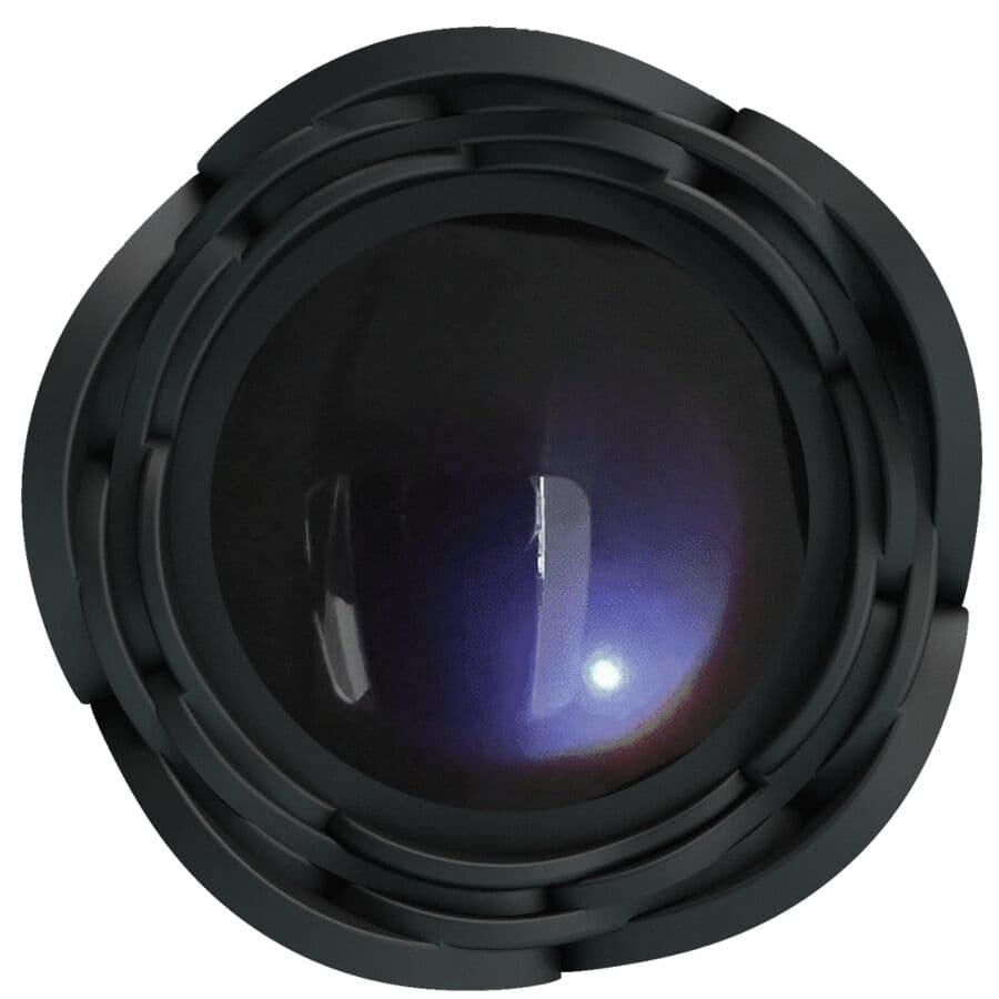 PRETTY LOVE - OSBORN ANAL PLUG WITH LED LIGHT BLACK 9.8 CM 3