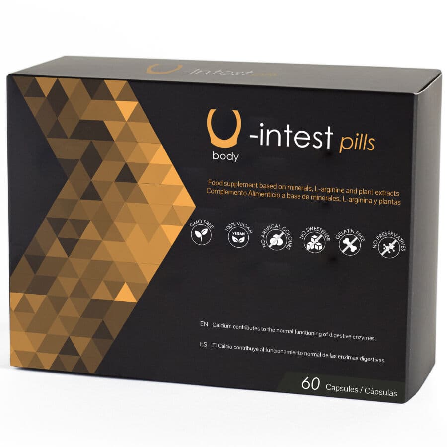 500 COSMETICS -U-INTEST CAPSULES TO PREVENT HEMORRHOIDS - 60 CAPSULES 2