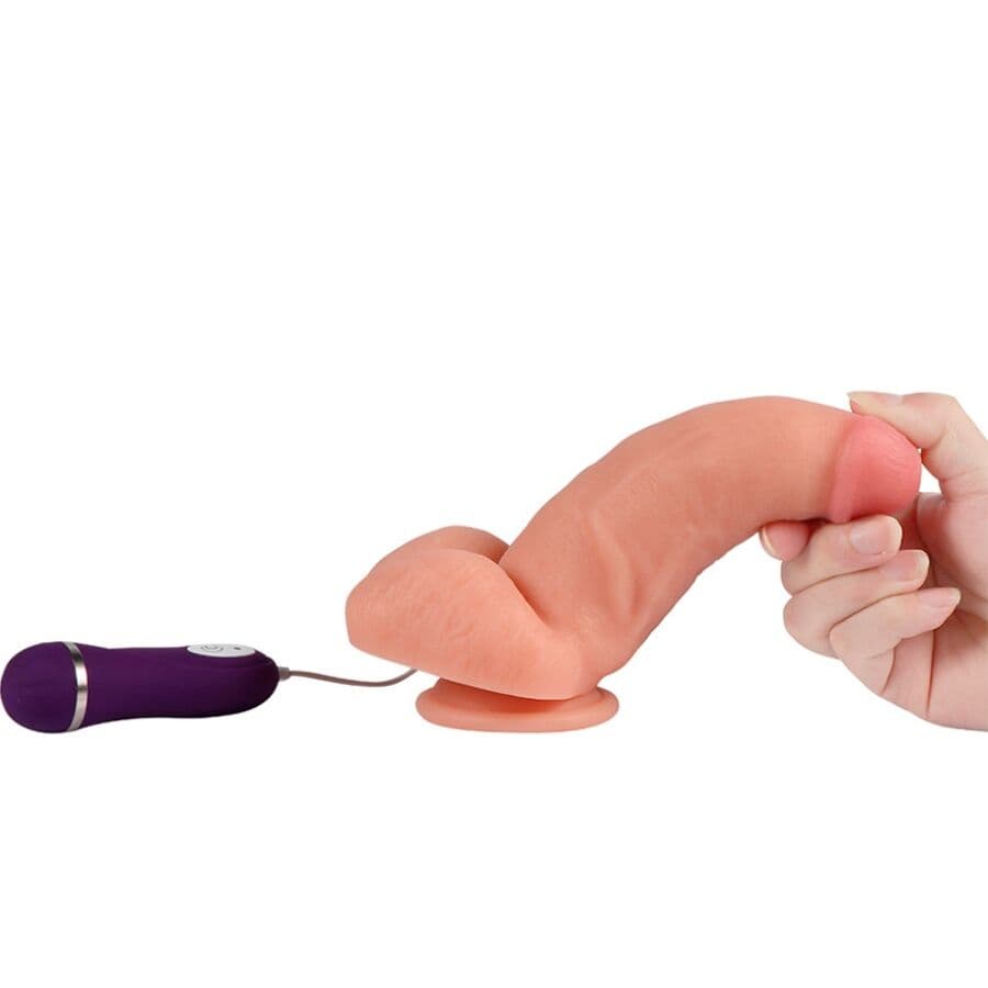 SHEQU - RED EAGLE VIBRATOR DILDO WITH REMOTE CONTROL 17 CM 5