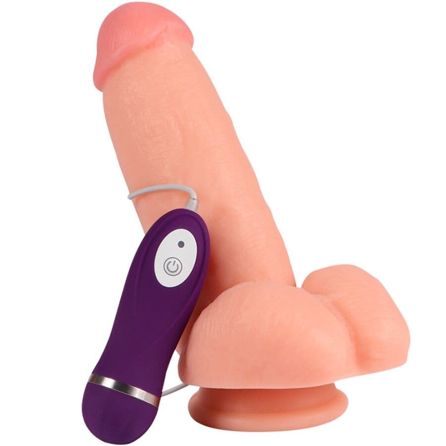 SHEQU - RED EAGLE VIBRATOR DILDO WITH REMOTE CONTROL 17 CM 3