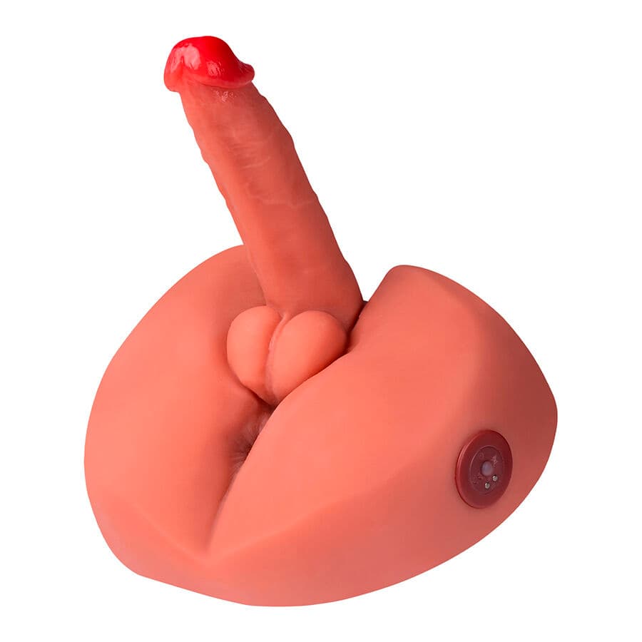 XISE - HONEY REALISTIC DILDO MASTURBATOR WITH VIBRATION 25 CM 5