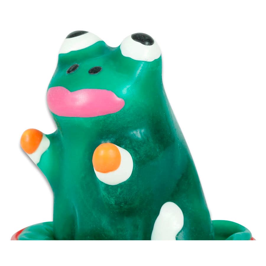 CONDOMERIE - HANDPAINTED NOVELTY CONDOMS FROG MODEL 1 4