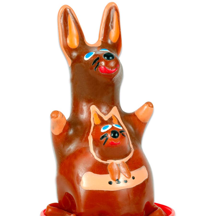 CONDOMERIE - HANDPAINTED NOVELTY CONDOMS KANGAROO MODEL 1 4