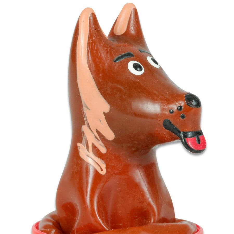 CONDOMERIE - HANDPAINTED NOVELTY CONDOMS DOG 2