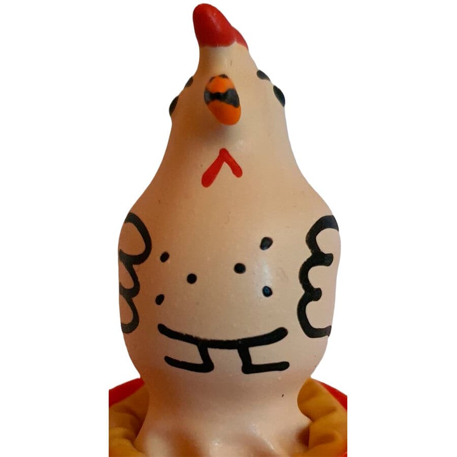 CONDOMERIE - HANDPAINTED NOVELTY CONDOMS COCKY ROOSTER 5