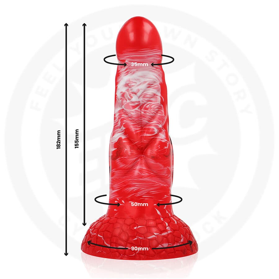 EPIC - DILDO AGNIS CRIMSON FIRE 3