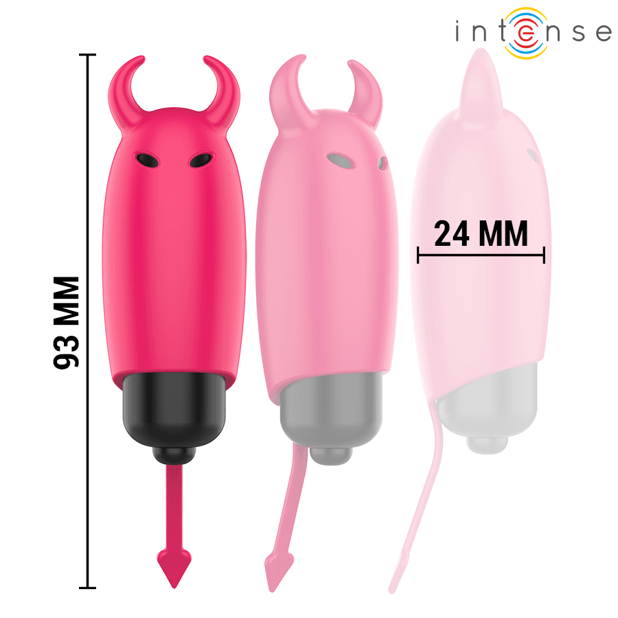 INTENSE - SCARLET VIBRATING BULLET RED DEMON 9.3 X 2.4 CM 3