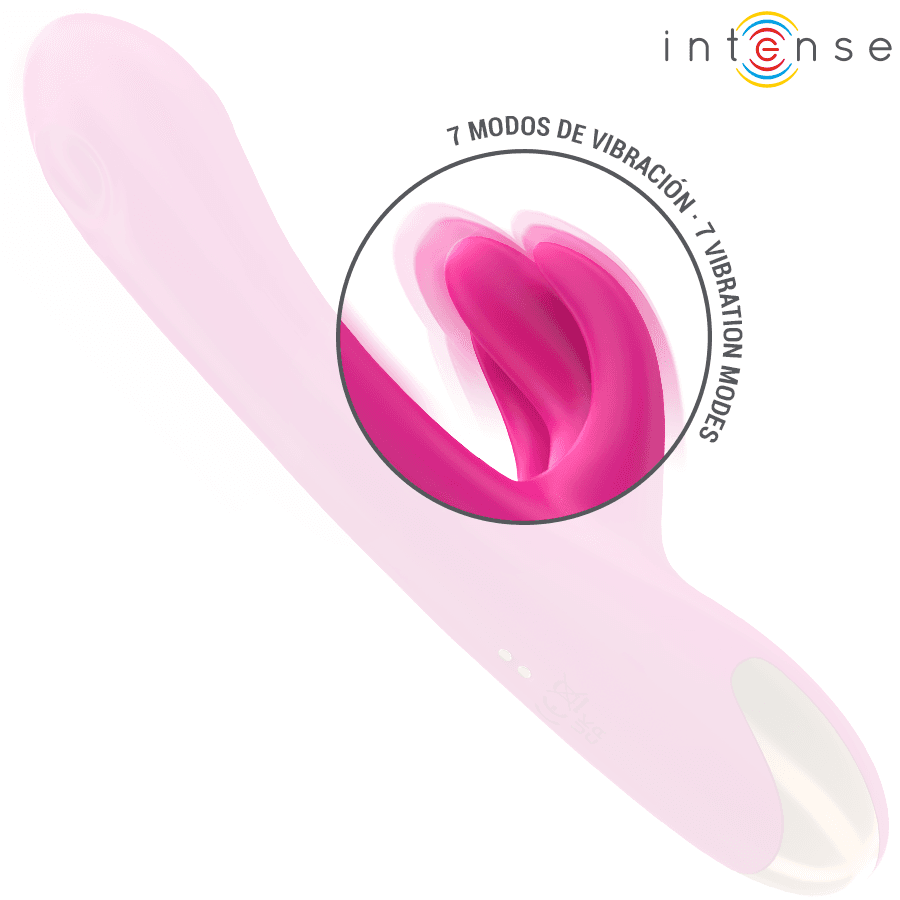 INTENSE - BRITNEY MULTIFUNCTION RABBIT VIBRATOR 23 CM PINK 5