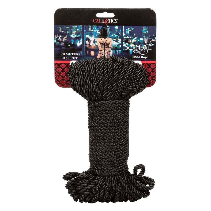 CALEXOTICS - SCANDAL BLACK BDSM ROPE 30 M 2
