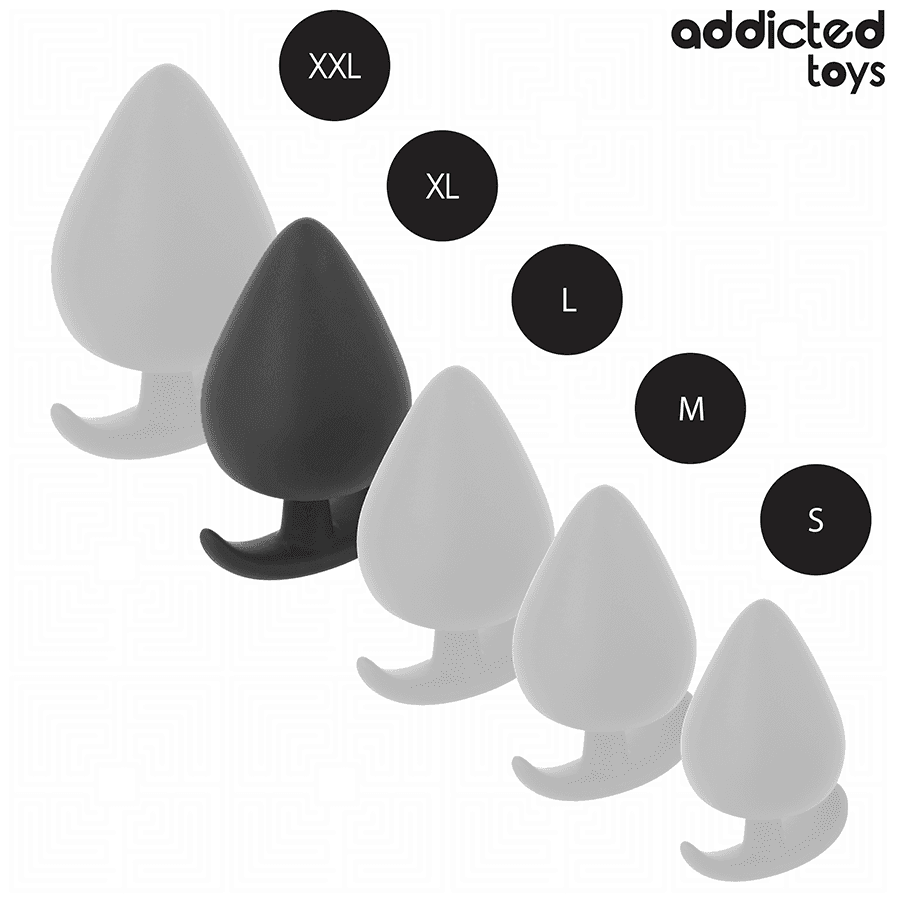 ADDICTED TOYS - ANAL PLUG SILICONE SIZE XL 9.5 CM 5