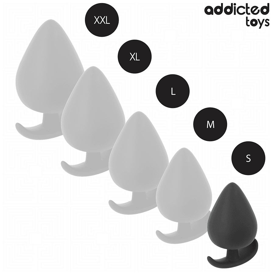 ADDICTED TOYS - ANAL PLUG SILICONE SIZE S 5.3 CM 5