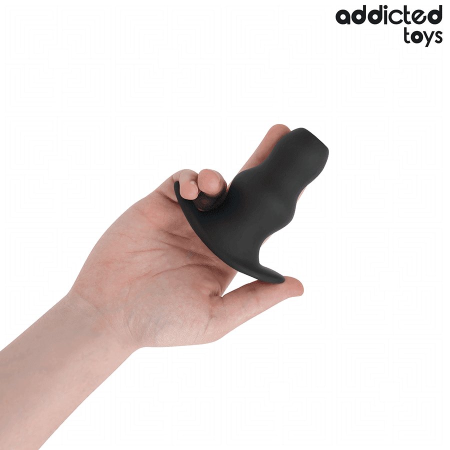 ADDICTED TOYS - HOLLOW ANAL PLUG SILICONE SIZE M 9.6 CM 3