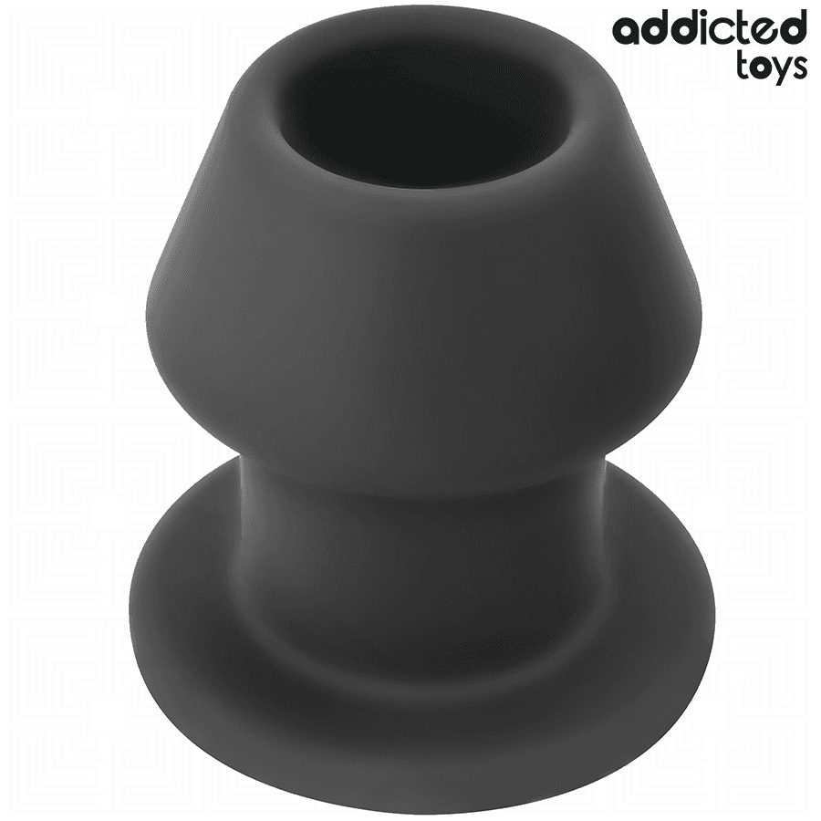 ADDICTED TOYS - EXTREME HOLLOW ANAL PLUG SILICONE SIZE M 8.7 CM 2