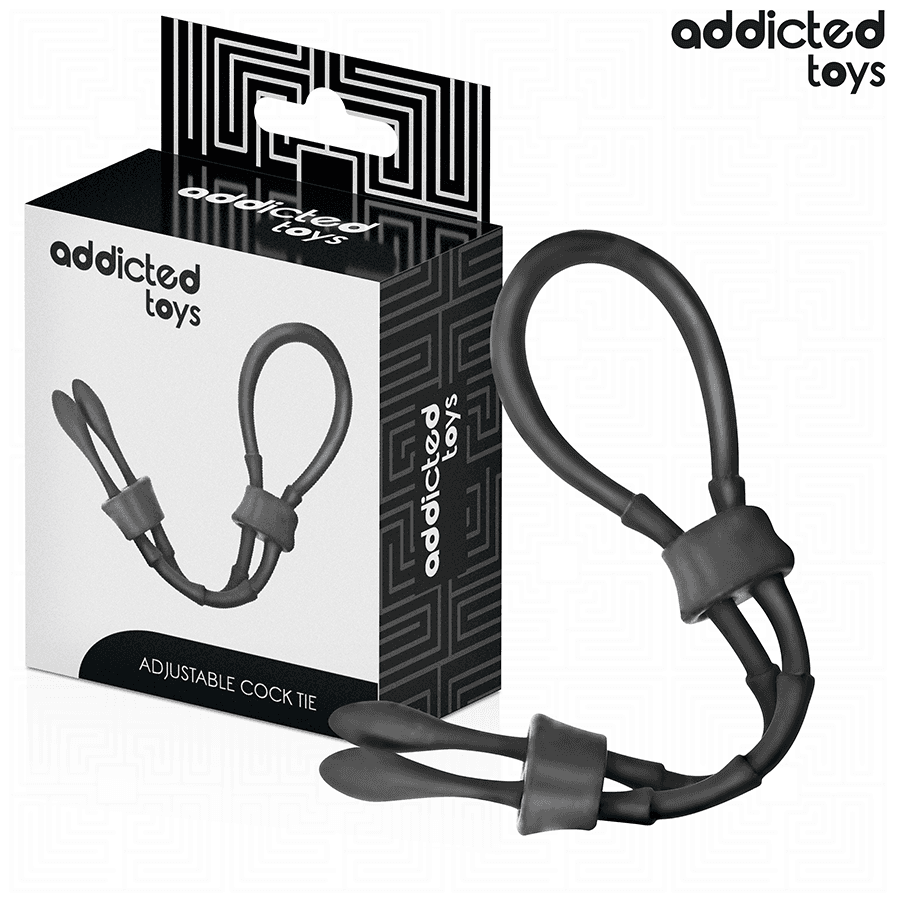 ADDICTED TOYS - ADJUSTABLE SILICONE ROPE FOR THE PENIS 2