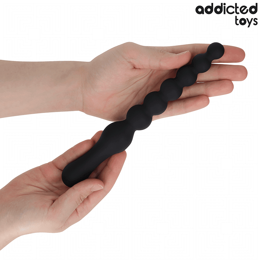 ADDICTED TOYS - DOUBLE ANAL MASSAGER SILICONE 24 CM 3