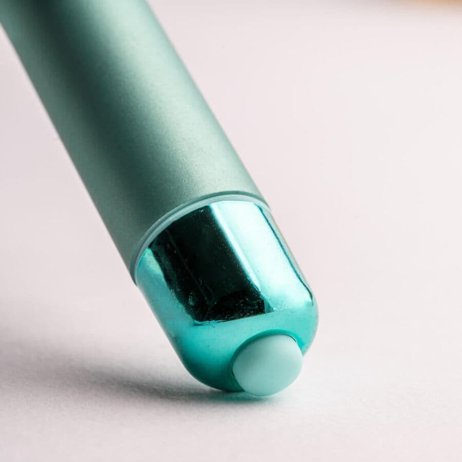 ROCKS-OFF - RO-90 AQUA LILY VIBRATING BULLET WATER GREEN 5