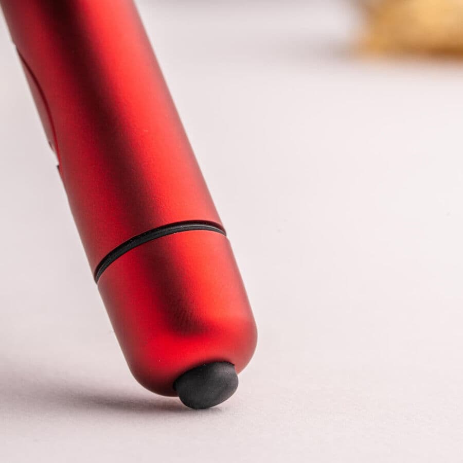 ROCKS-OFF - RO-90 SCARLET VELVET VIBRATING BULLET RED 3