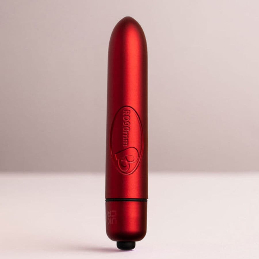 ROCKS-OFF - RO-90 SCARLET VELVET VIBRATING BULLET RED 5