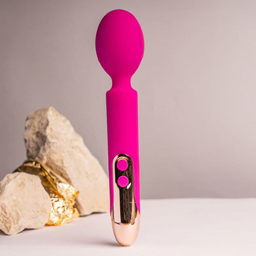 ROCKS- OFF - ORIEL FLEXIBLE WAND VIBRATOR FUCHSIA 2