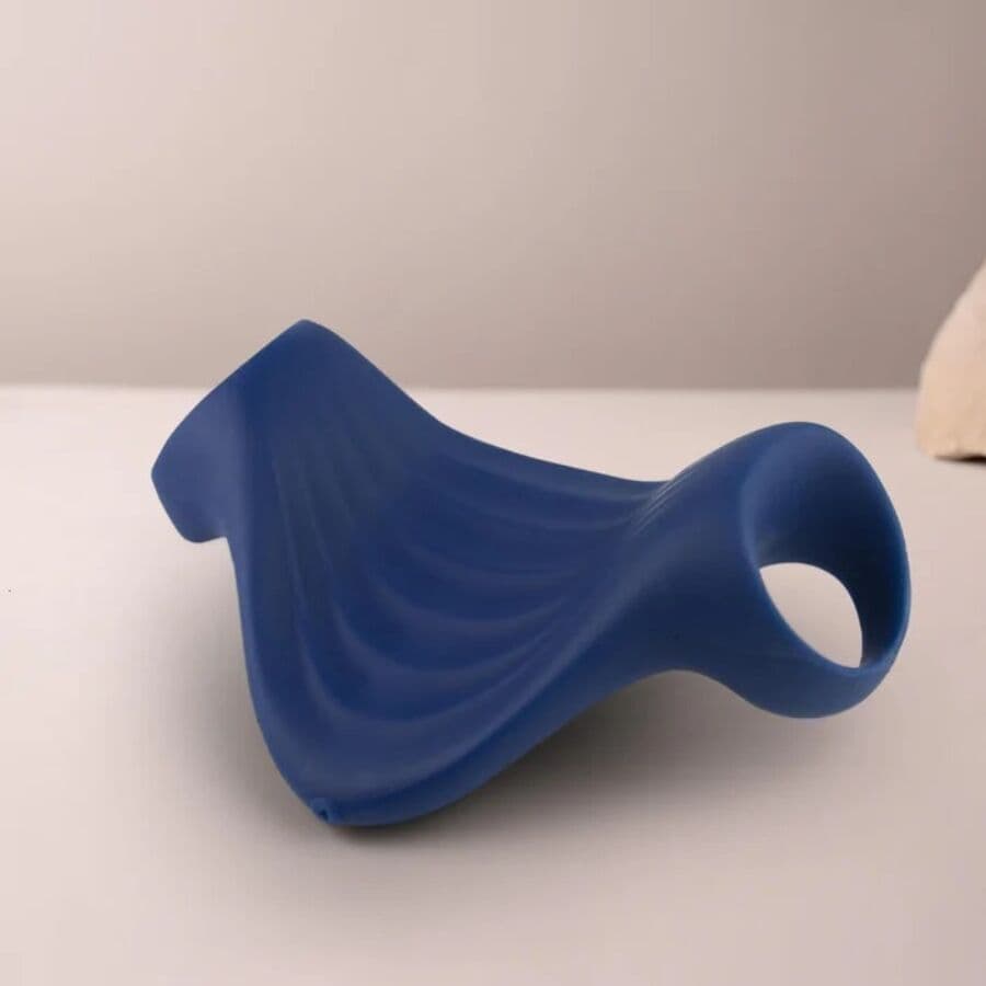 ROCKS- OFF - PALM BLUE FLEXIBLE VIBRATOR MASTURBATOR 3