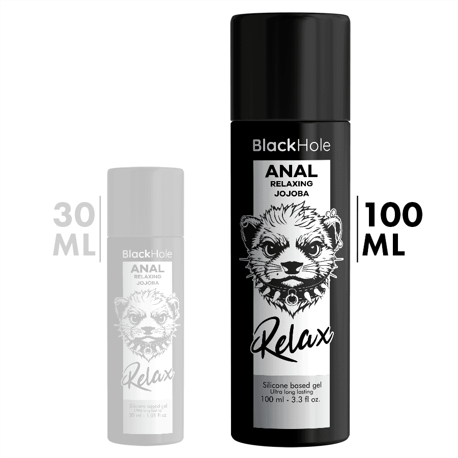 BLACK HOLE - ANAL RELAXING JOJOBA RELAX SILICONE BASE 100 ML 2