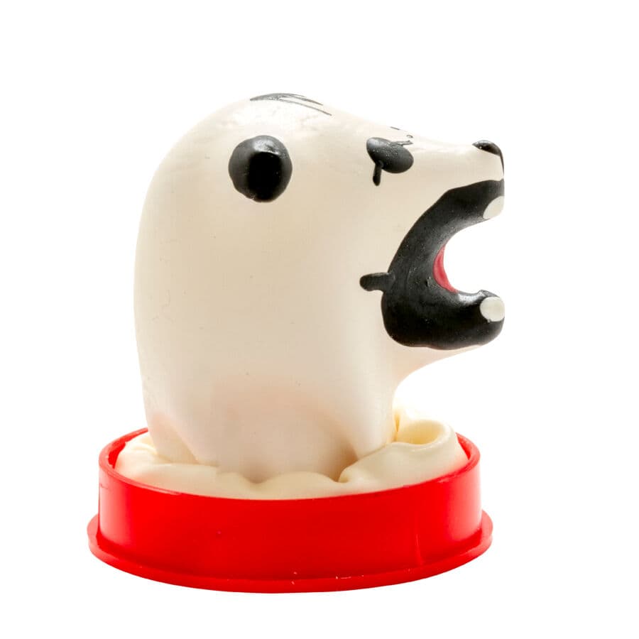 CONDOMERIE - HANDPAINTED NOVELTY CONDOMS POLAR BEAR 2