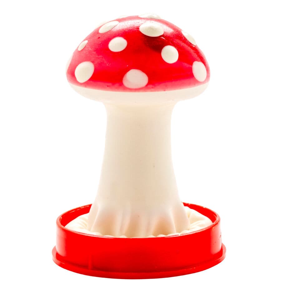 CONDOMERIE - HANDPAINTED NOVELTY CONDOMS TOADSTOOL MODEL 1 5