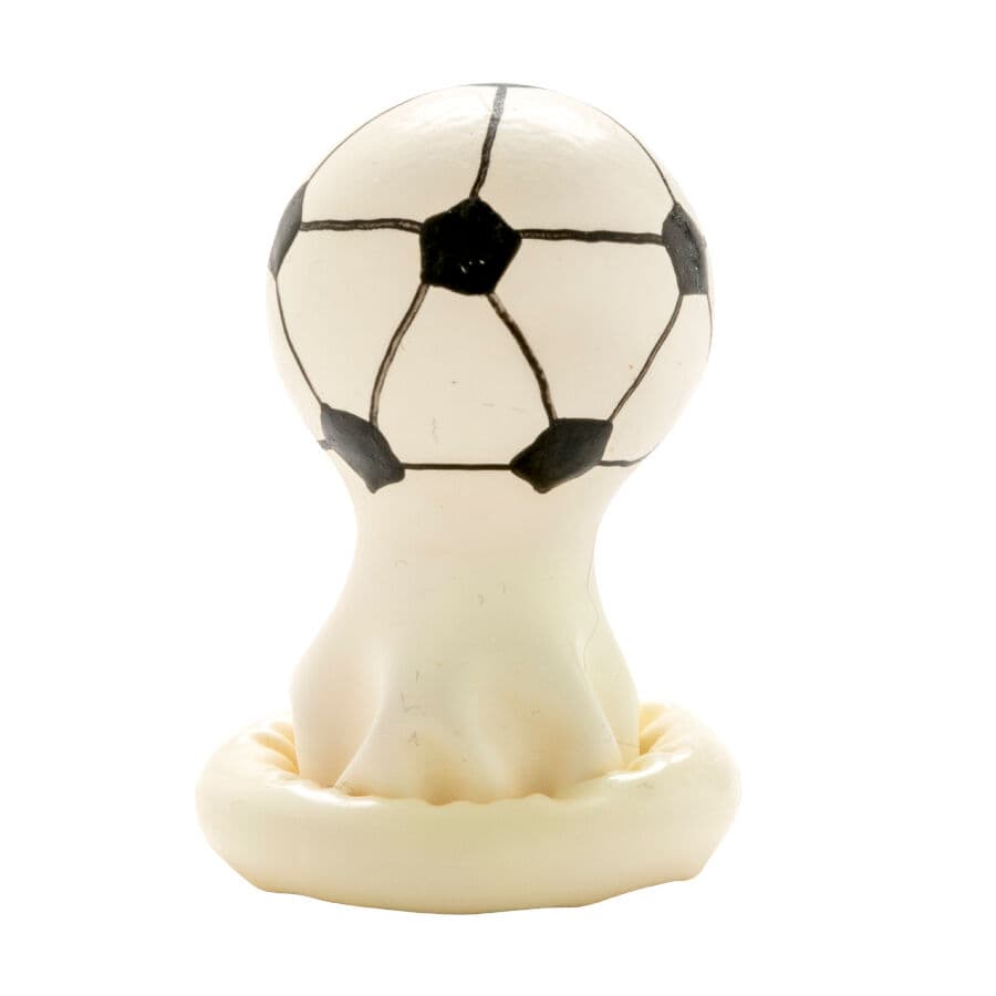 CONDOMERIE - HANDPAINTED NOVELTY CONDOMS FOOTBALL 5
