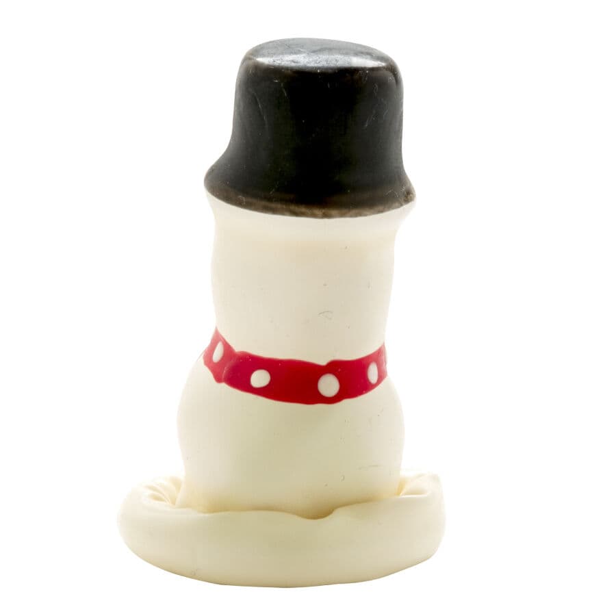 CONDOMERIE - HANDPAINTED NOVELTY CONDOMS SNOWMAN 5